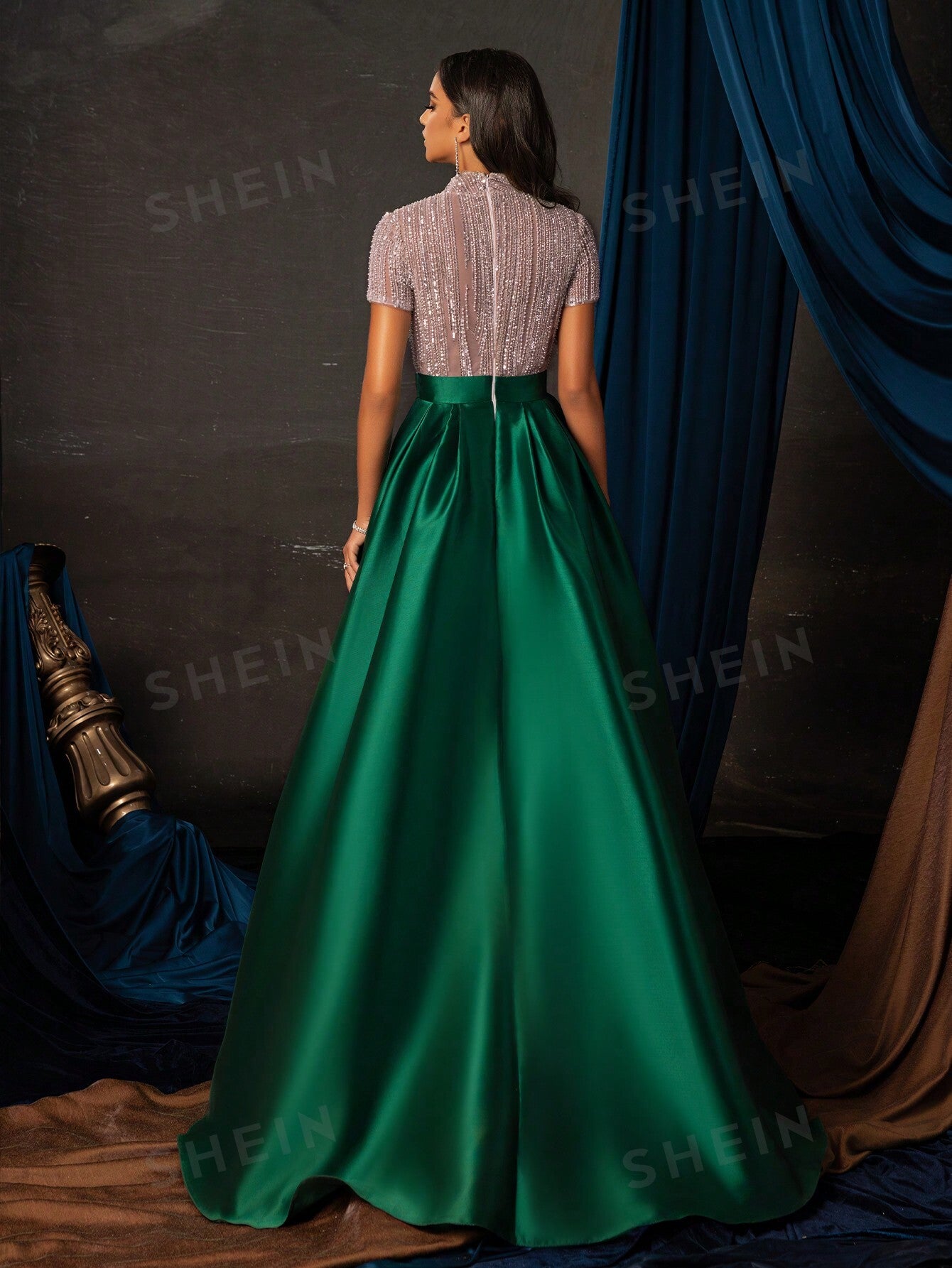 Smilprince Long High-Grade Elegant & Graceful Evening Party Dress