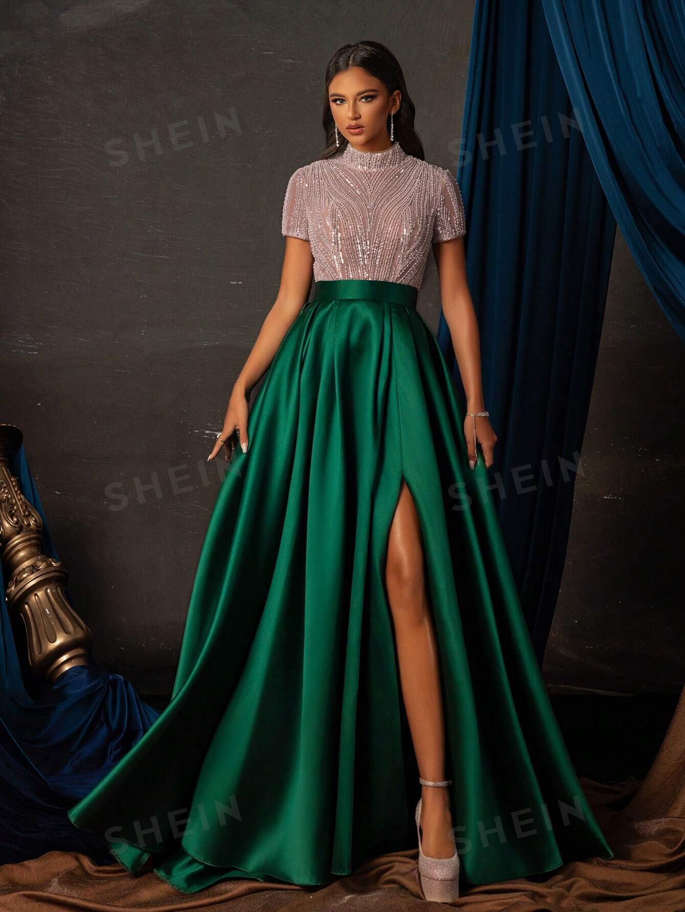 Smilprince Long High-Grade Elegant & Graceful Evening Party Dress